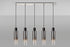 Brooks Slim Linear Pendant 5 Light